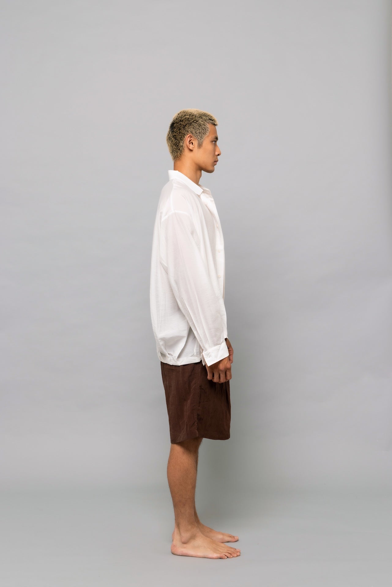 Fluid Cupro Jacket in White